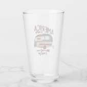Campagne Amerika belt en ik moet gaan Glas (Achterkant)