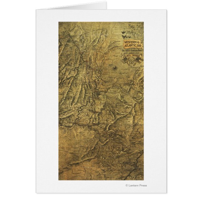 Campagne Atlanta - Kaart van het Panoramiek-burger (Voorkant)