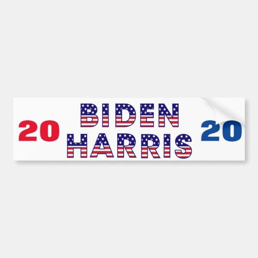 Campagne Biden Harris 2020 Bumpersticker (Voorkant)
