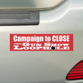 Campagne Bumpersticker (Op auto)