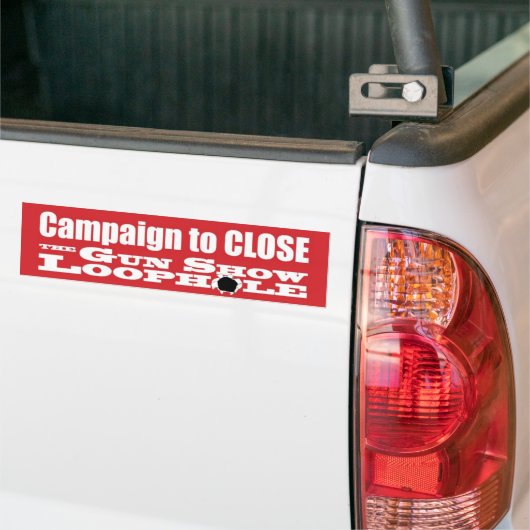 Campagne Bumpersticker (Op Truck)