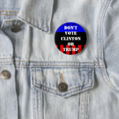 Campagne Button 2016 (geen Clinton of Trump) (In situ)