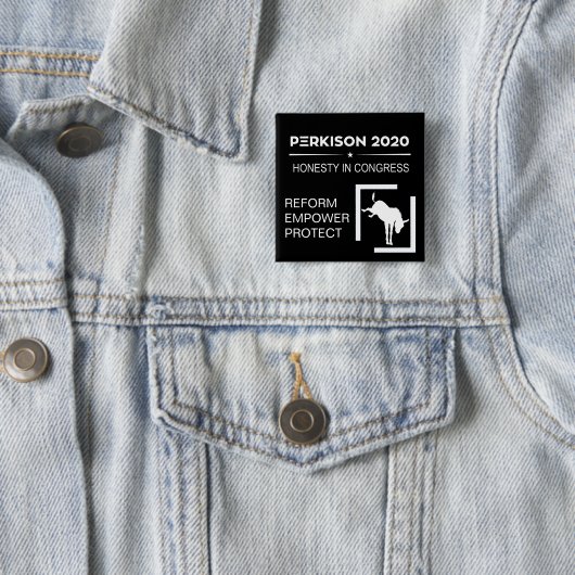 Campagne Button voor Perkison 2020 (In situ)
