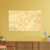 Campagne Chattanooga 3 Canvas Afdruk (Insitu (Woonkamer))