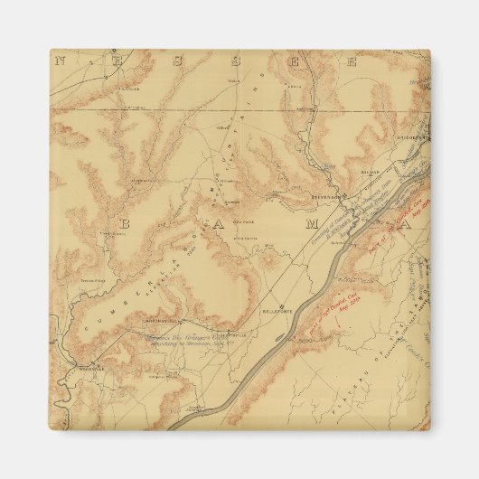 Campagne Chattanooga Magneet (Voorkant)