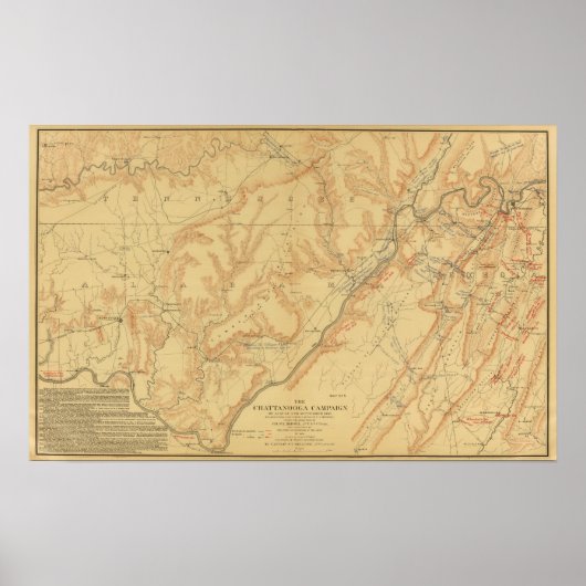 Campagne Chattanooga Poster (Voorkant)