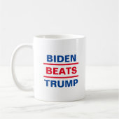 Campagne Coffee Mok "Biden Beats Trump" (Links)