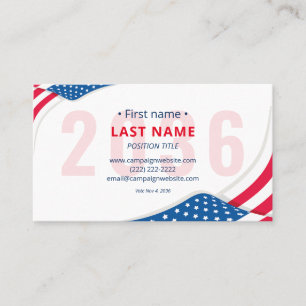 Campagne Contact Info Stemmen Outreach Tweetalig Visitekaartje