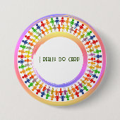 Campagne /Elections/Politics Ronde Button 7,6 Cm (Voorkant)