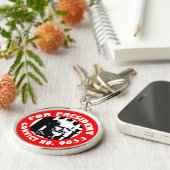 Campagne Eugen Debs For President Sleutelhanger (Zijkant)