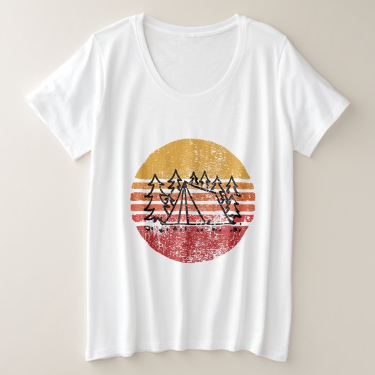 campagne grote maat t-shirt (Design voorkant)