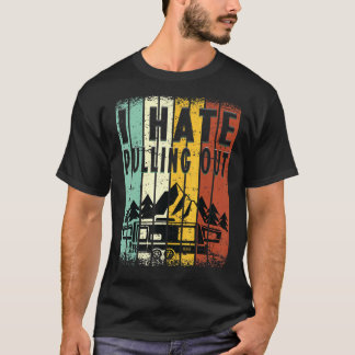 Campagne ik haat het uittrekken van een reistraine t-shirt