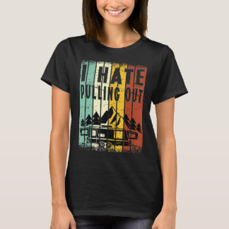 Campagne ik haat het uittrekken van een reistraine t-shirt