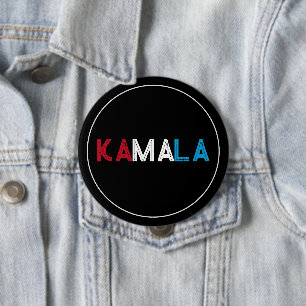CAMPAGNE KAMALA 2024 RWB RONDE BUTTON 4,0 CM