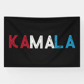 Campagne KAMALA Harris 2024 Spandoek (Horizontaal)