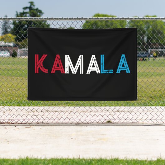 Campagne KAMALA Harris 2024 Spandoek (Insitu)