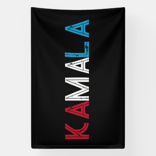 Campagne KAMALA Harris 2024 Spandoek (Verticaal)