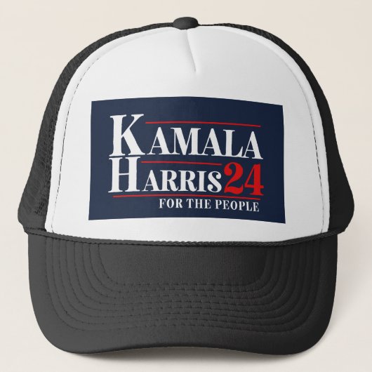Campagne Kamala Harris 2024 Trucker Pet (Voorkant)