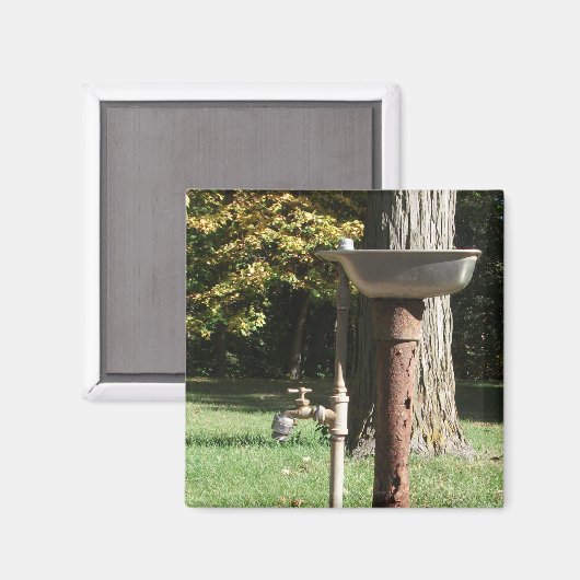 Campagne Memories Outdoor Water Faucet Magneet (Voorkant / Achterkant)