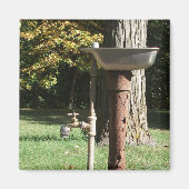 Campagne Memories Outdoor Water Faucet Magneet (Voorkant)