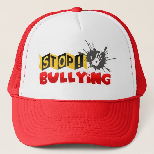 Campagne Merchandise "Stop Bullying" Trucker Pet (Voorkant)