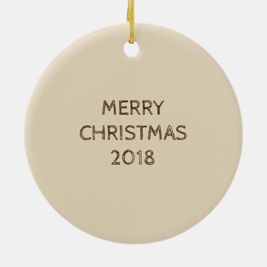 Campagne met Toasting Marshmallows Ornament (Achterkant)