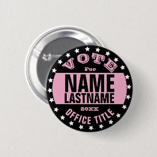 Campagne Sjabloon Aangepast Ronde Button 5,7 Cm