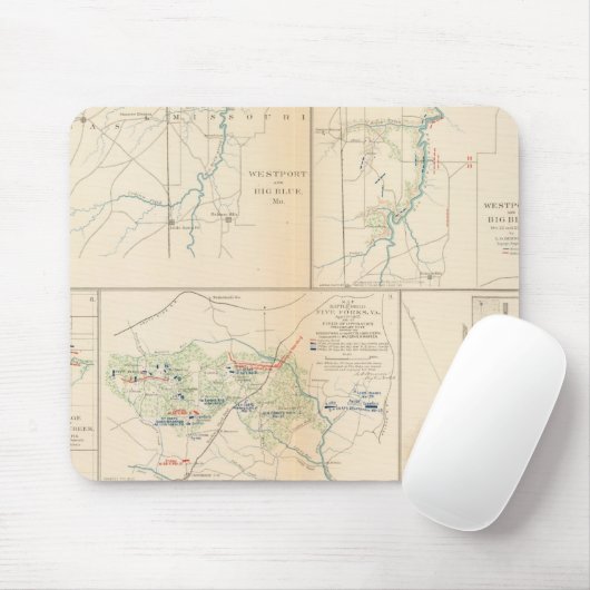 Campagne Sterling Price Muismat (Met muis)