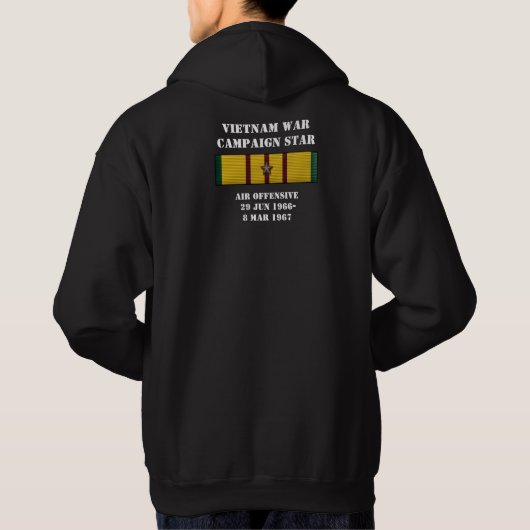 Campagne tegen luchtaanvallen hoodie (Achterkant)