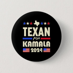 Campagne van de Patriottische Democraten voor Kama Ronde Button 5,7 Cm