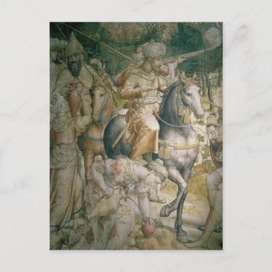 Campagne van keizer Charles V tegen de Turken Briefkaart (Voorkant)