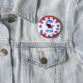 Campagne Verkiezing Stemming POTUS Button (In situ)