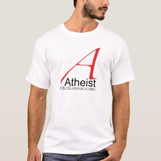Campagne voor Atheïst uit T-shirt (Voorkant)