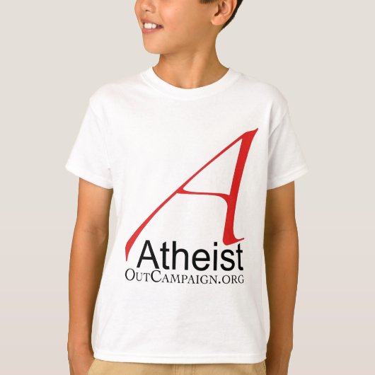 Campagne voor Atheïst uit T-shirt (Voorkant)