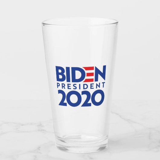 Campagne voor BIDEN VOOR PRESIDENT Glas (Voorkant)