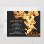 Campagne voor brandbestrijding van kampvuur kaart (Voorkant)