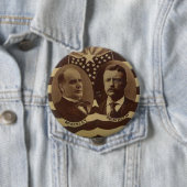 Campagne voor de Button McKinley/Roosevelt (In situ)