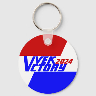 Campagne voor de verkiezingen van 2024 President V Sleutelhanger