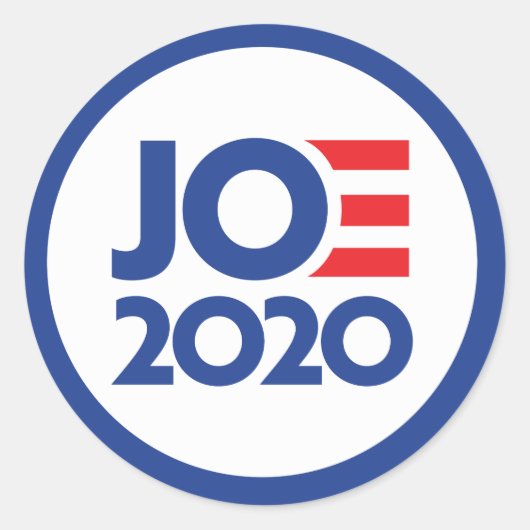 Campagne voor JOE 2020 Ronde Sticker (Voorkant)