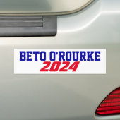 Campagne voor ondersteuning van de campagne Beto O Bumpersticker (Op auto)