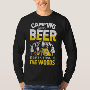 Campagne zonder bier zit gewoon in de Bossen T-shirt