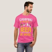 Campagne zonder bier zit gewoon in de Bossen T-shirt (Voorkant volledig)