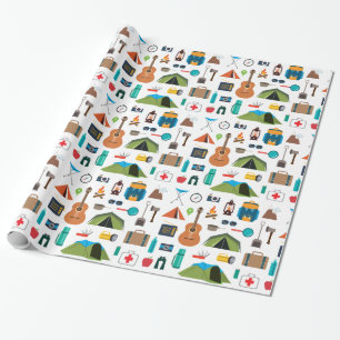 Campagneapparatuur Cadeaupapier