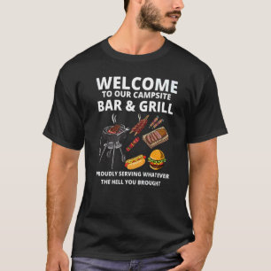 Campagnebar & grill Family Cookout Barbeque Gathe T-shirt