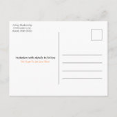 Campagnegezinshereniging sparen de datum Sjabloon (Achterkant)