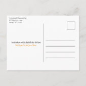 Campagnegezinshereniging sparen de datum Sjabloon (Achterkant)