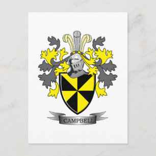 Campagnegezinsketting — wapenschild briefkaart