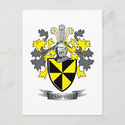 Campagnegezinsketting — wapenschild briefkaart (Voorkant)
