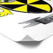 Campagnegezinsketting — wapenschild poster (Hoek)