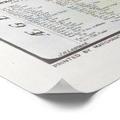 Campagnekaart Gallipoli (1915) WWI Poster (Hoek)